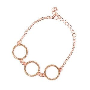 Buy one get one FREE ❗️ Dress The Part Copper & Rhinestone Bracelet